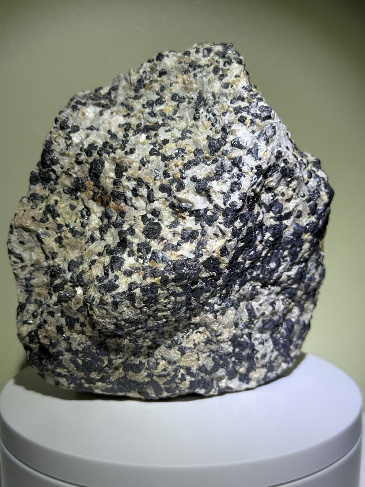 LARGE VIBRANT Franklinite, Willemite & Calcite NJ Fluorescent Mineral Specimen 6