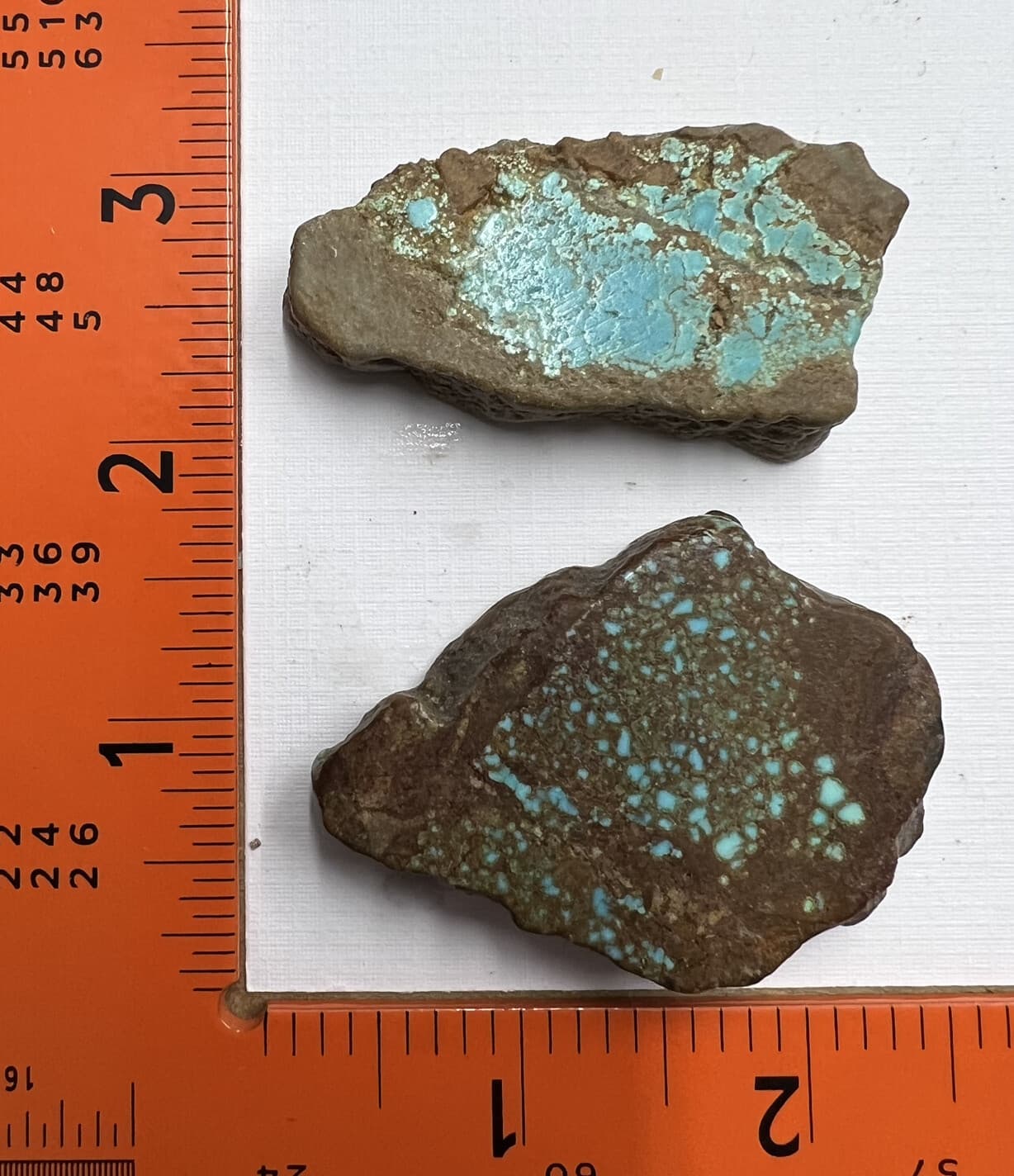 Number 8 Turquoise Old mine material bright blue Great spiderweb 270 Carats 5