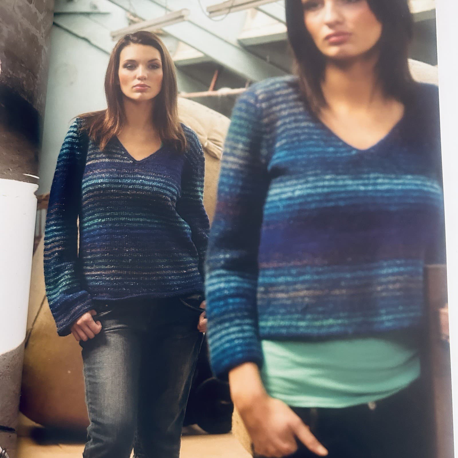 Noro Unlimited Knitting Pattern Booklet Womens Colorful Fashion Sweaters Bolero 5