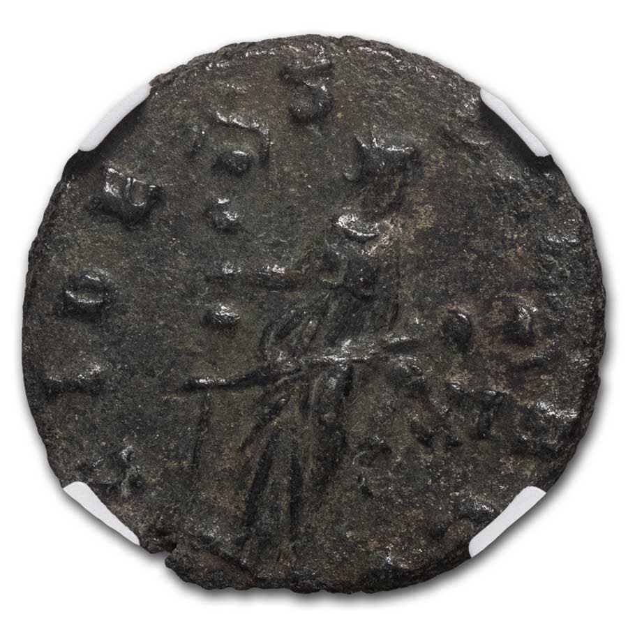 Rome Dbl Denarius Claudius II 268-270 AD VF NGC (Bicknor Hoard) 3