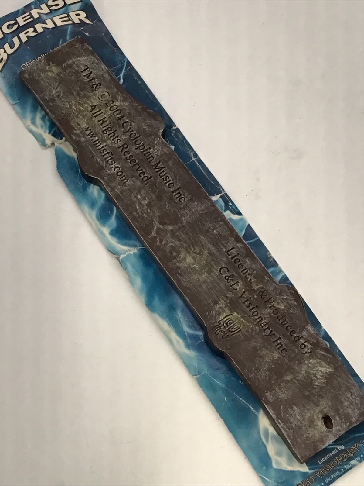 Misfits Punk Band Fiend Skull Incense Burner: Retro 2004, Official, Never Used 3