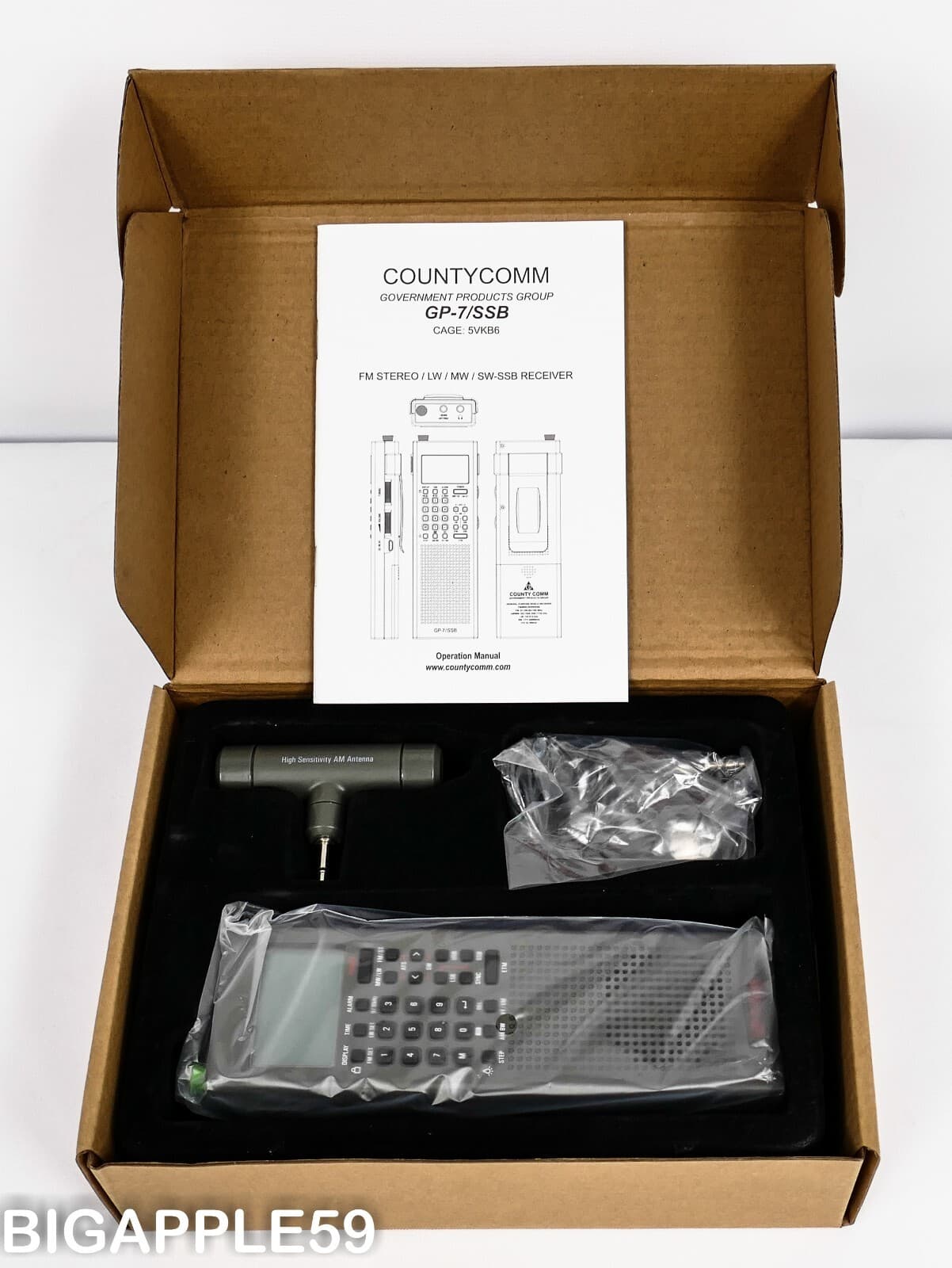 County Comm GP-7/SSB Handheld Radio Receiver AMATEUR RADIO - CB - SHORTWAVE - FM 2