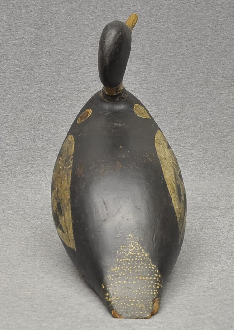 UNKNOWN RED BREASTED MERGANSER DRAKE DUCK DECOY  EAST COAST DS CARVED INTO BTM 6