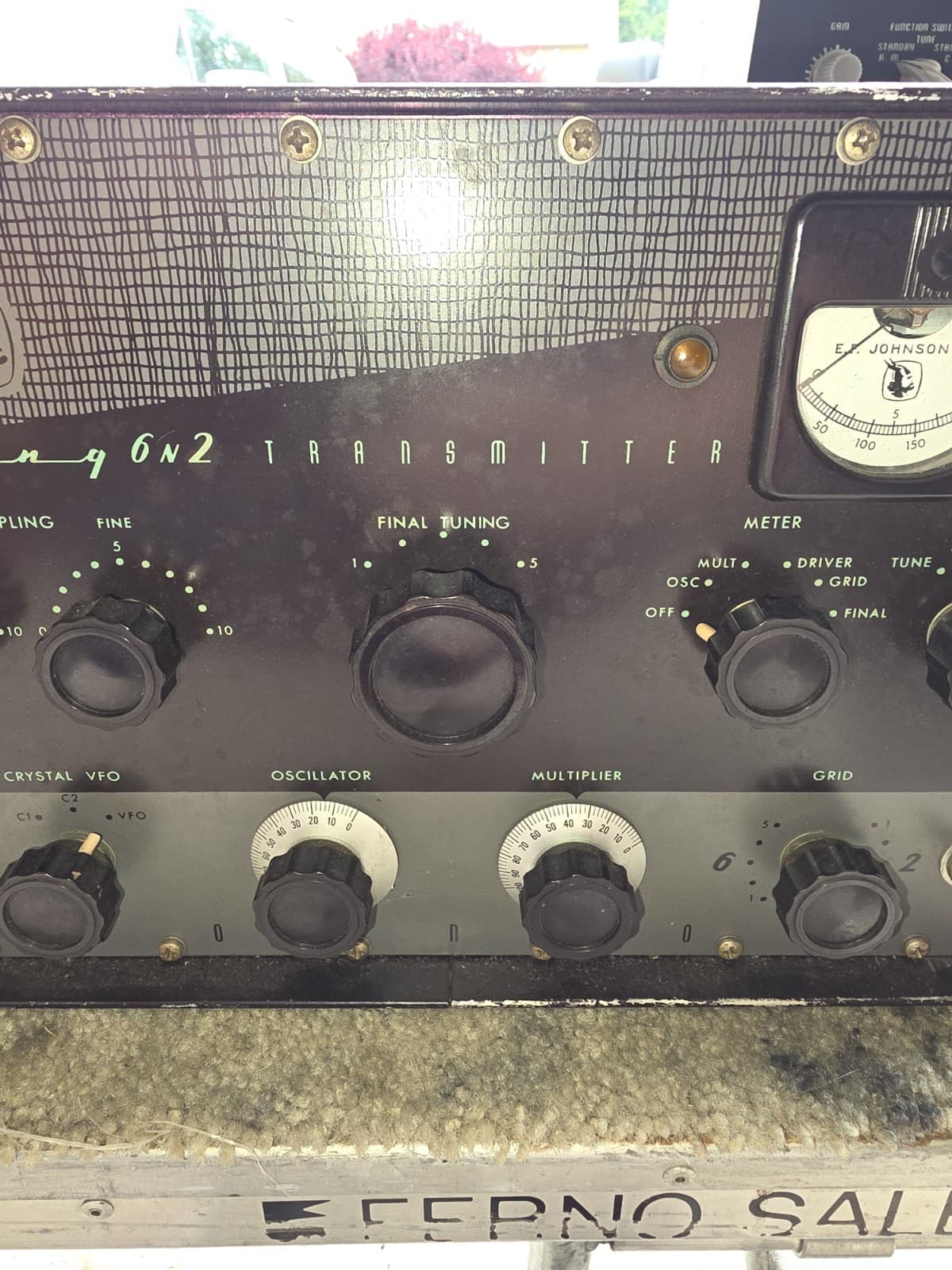 EF JOHNSON VIKING 6N2 Transmitter !!!WORKING!!!   !!!GREAT CONDITION!!! 3