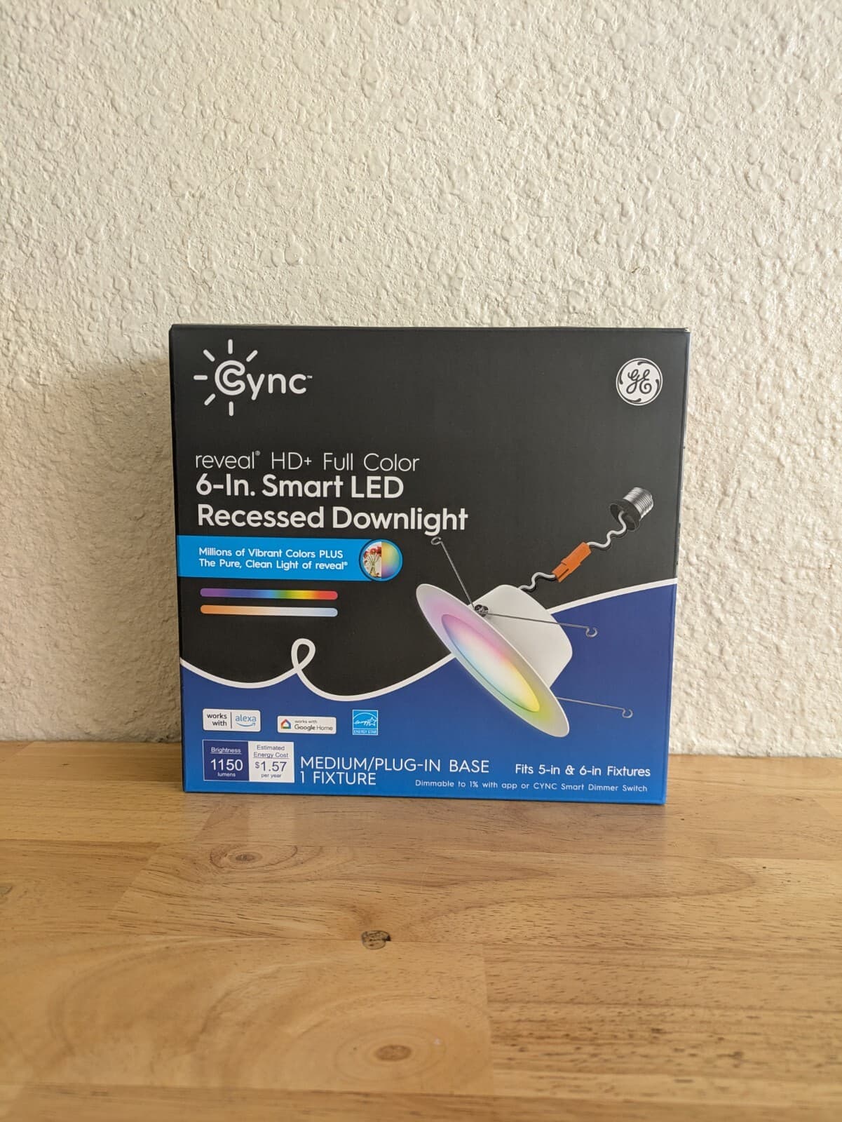 GE Cync 6-In Wafer Smart LED Downlight