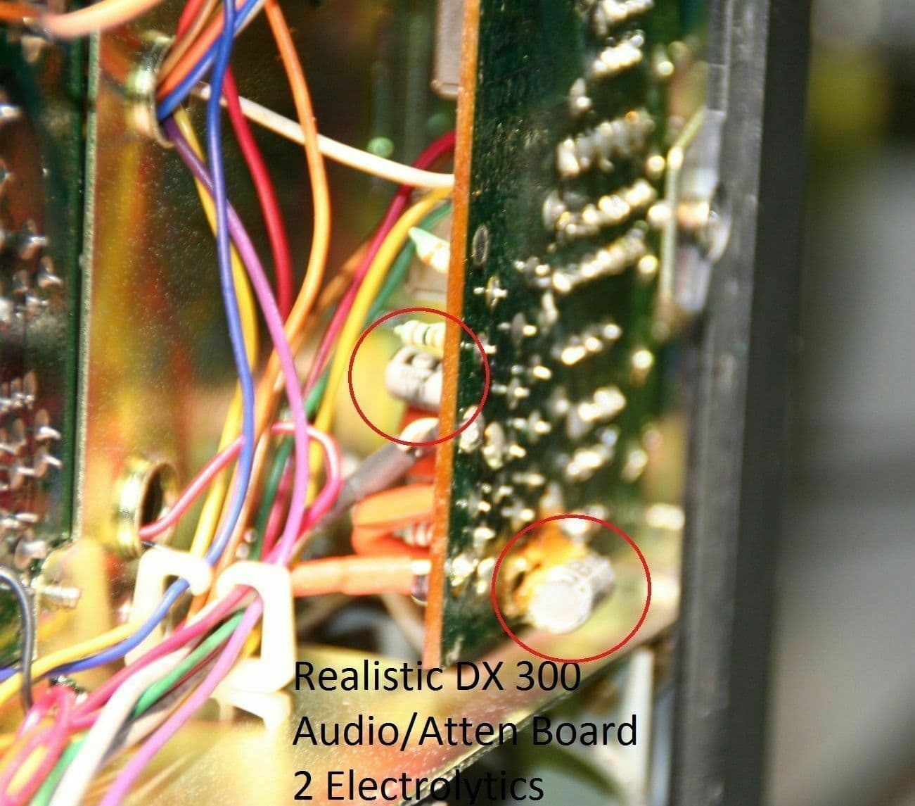 Realistic DX-302 Electrolytic Capacitor Repair/rE-Cap Kit - Multiple Options 6