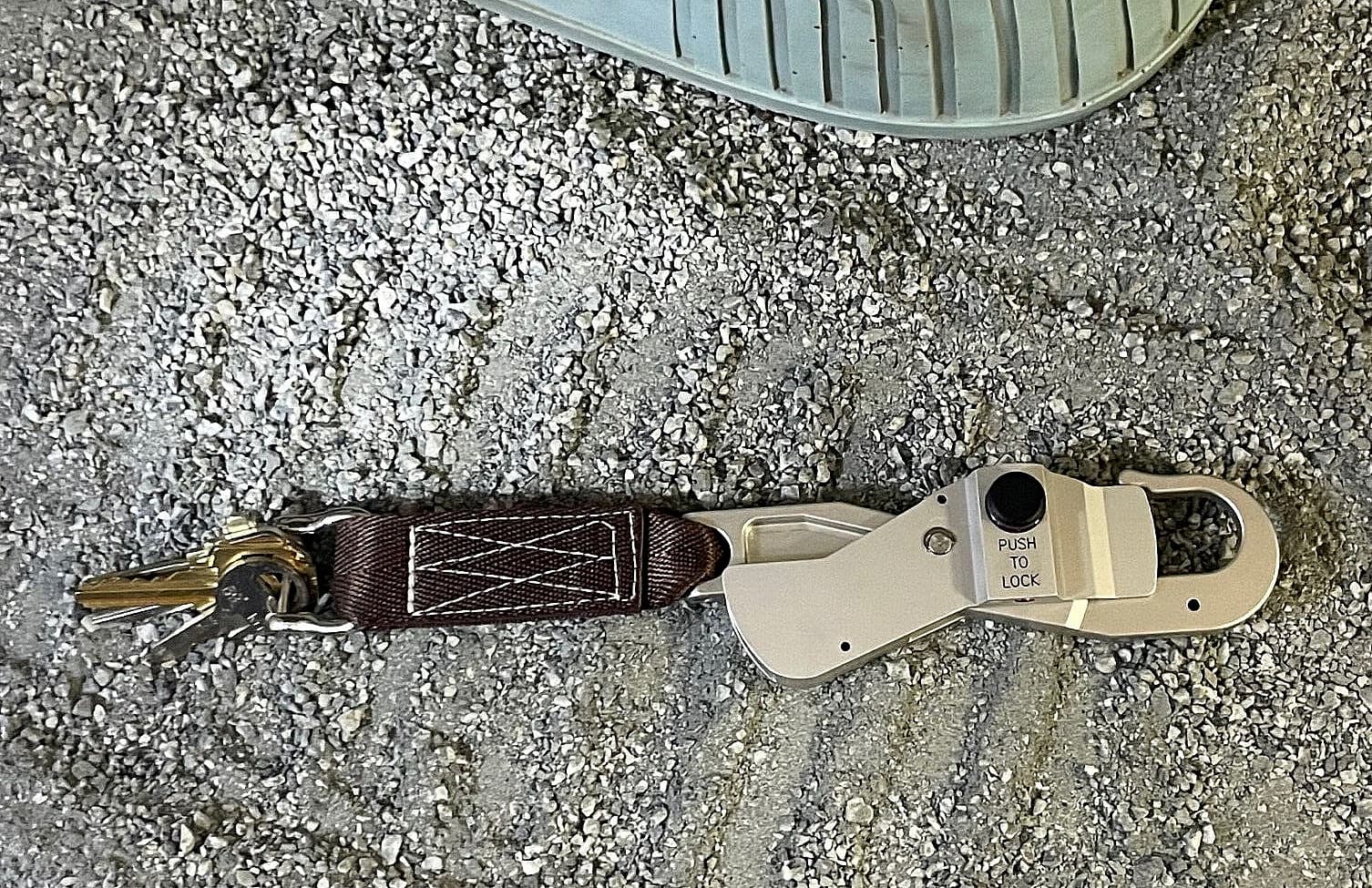 NASA Apollo accurate replica tether hook - Updated - Machined Aluminum 2