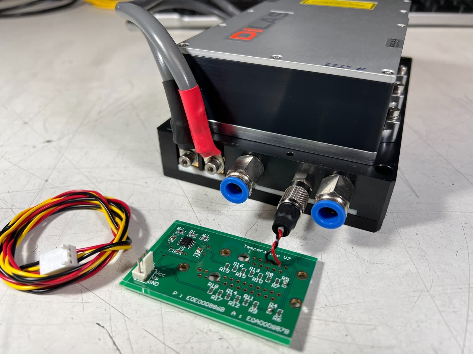 DILAS 135W 976nm Pump Laser Diode Module CW, SMA Fiber, Water Cooled 2