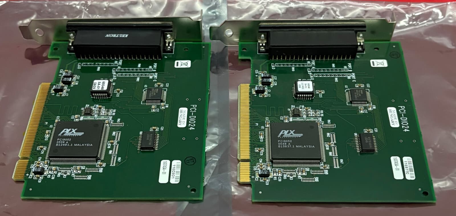 MEASUREMENT COMPUTING PCI-DIO24 DIGITAL I/O BOARD 24 CHANNEL - 1 LOT QTY 2 5