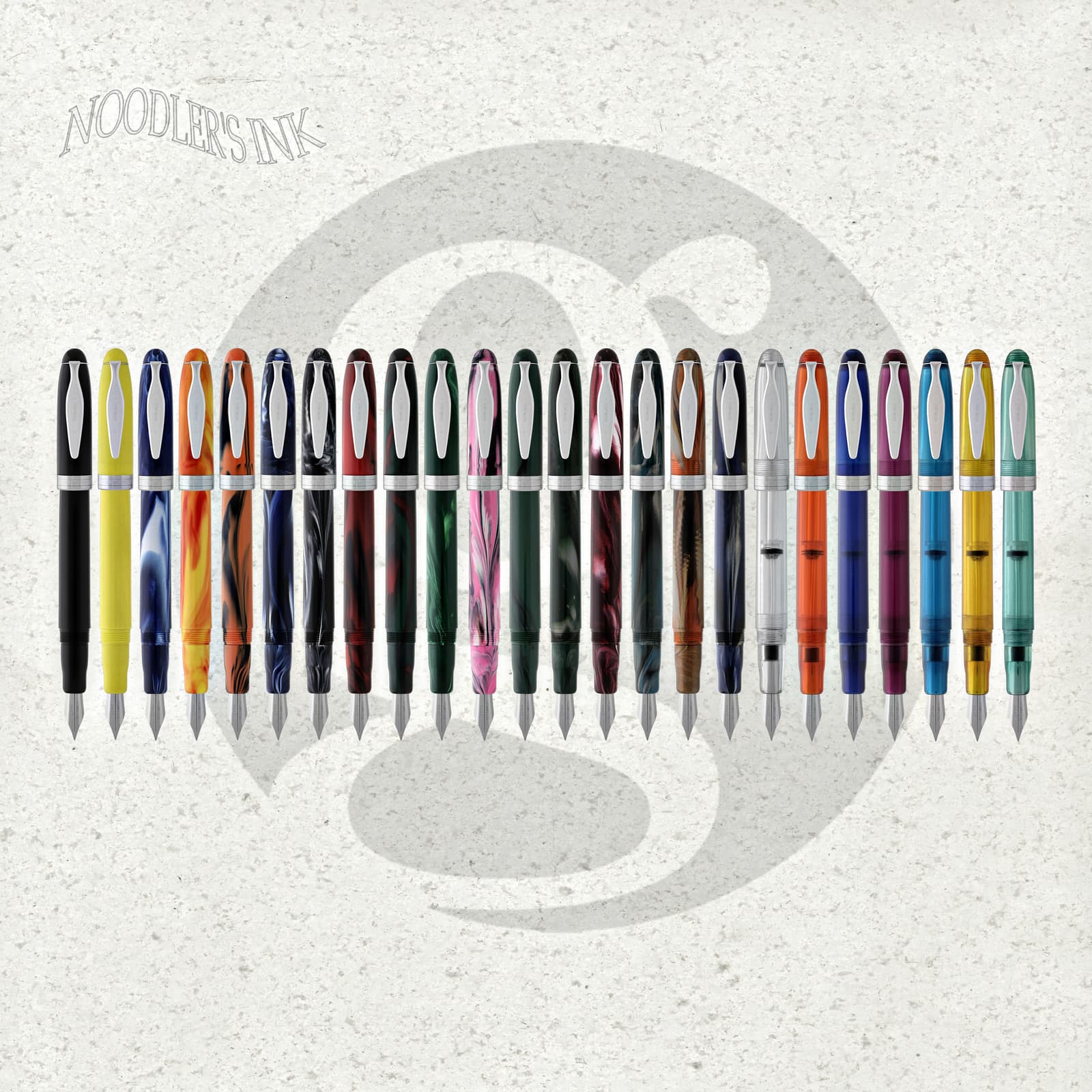 Noodler's Ink Ahab Flex Nib  Fountain Pen  Truk Lagoon  NEW ND-15065 5