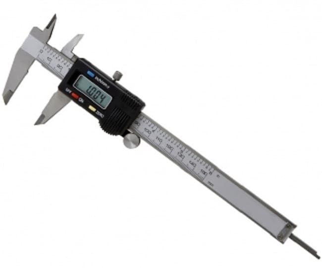 6" Stainless Electronic LCD Digital Vernier Caliper Micrometer Metric SAE 3
