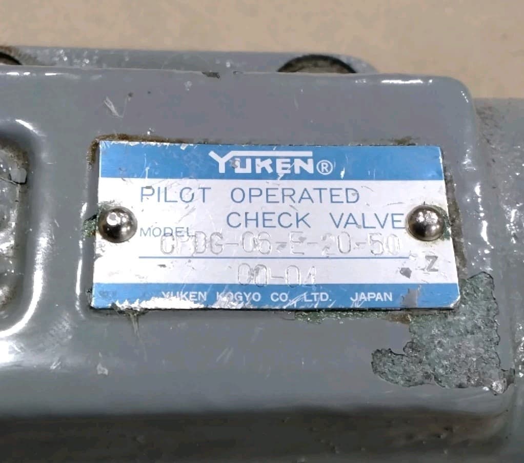YUKEN Check Valve CPDG-06-E-20-50-00-04 2