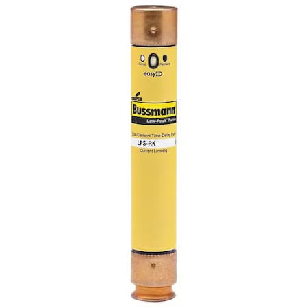 Eaton Bussmann Lps-Rk-15Spi Ul Class Fuse, Rk1 Class, Time-Delay, 15A, 600V Ac,