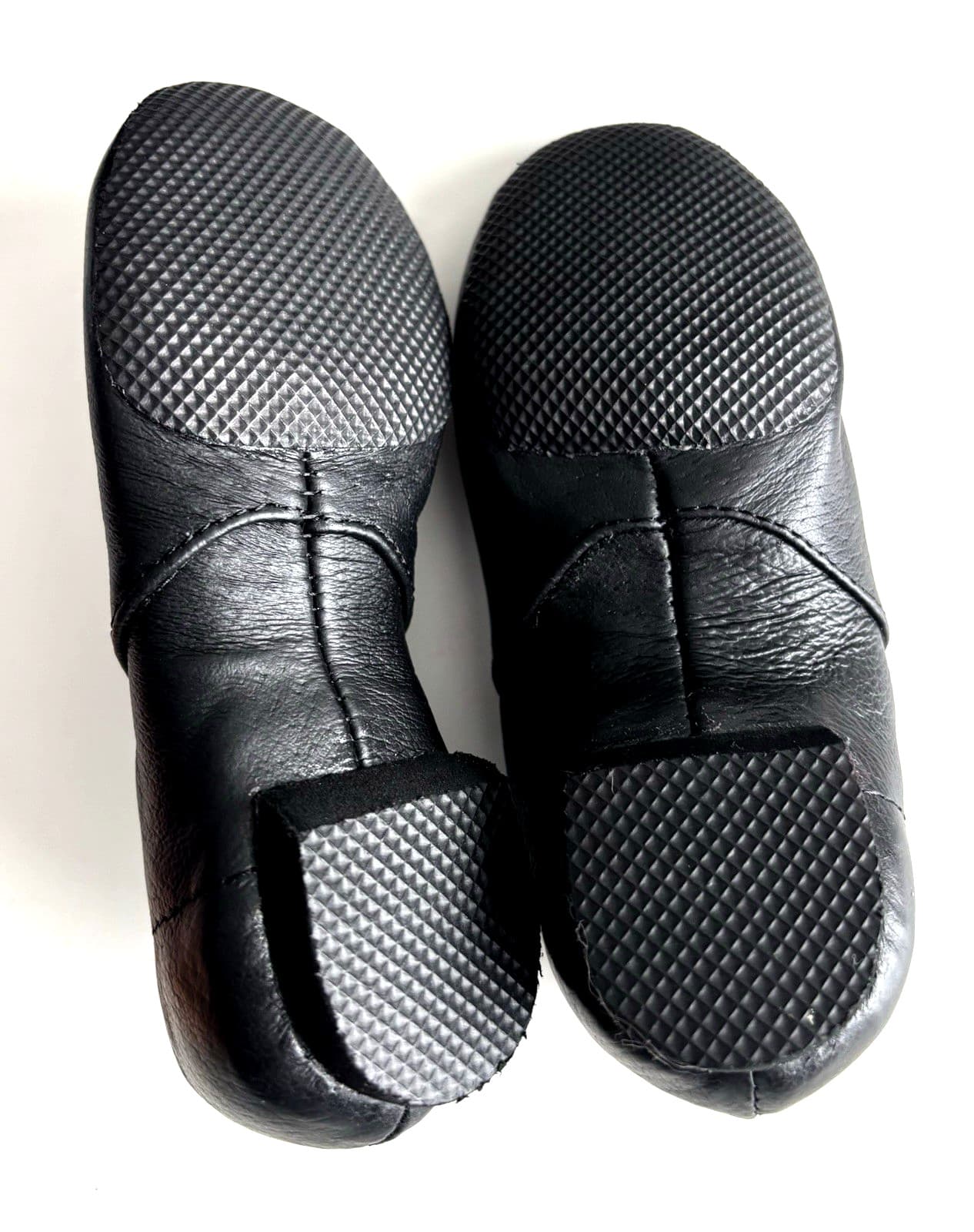 Alexander Style AC2 Leather Jazz Slip-On Dance Shoes Child Girls Black 8.5 4