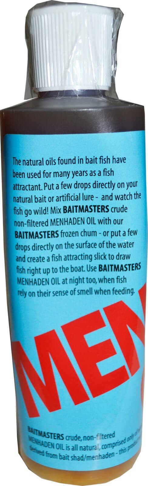 Baitmasters Menhaden Oil Fish Attractant - 8 ounces 3
