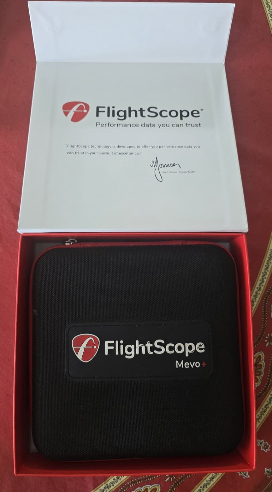 Flightscope Mevo Plus Launch Monitor Golf Simulator with Case 6