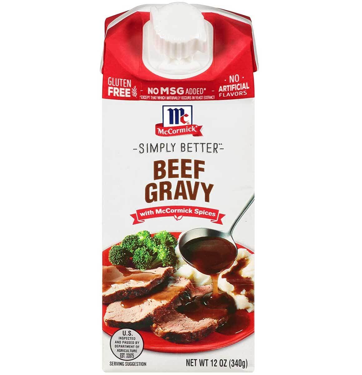 McCormick Simply Better Beef Gravy - 12 Oz - Pack of 3