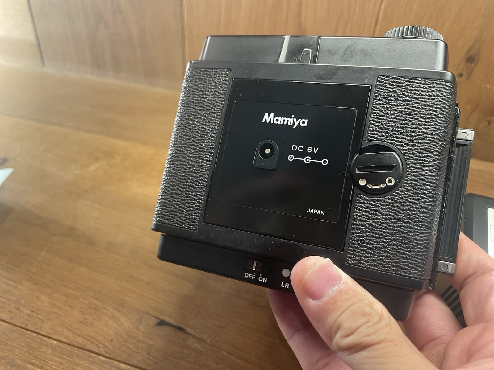 *Mint* Mamiya PA701 AC Adapter & Attachment for RB67 Motorized Film Back From JP 5