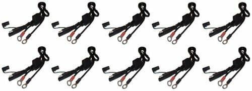 10X Replacement for Quick Connect Battery Tender Wire Harness Cord Ring Terminal