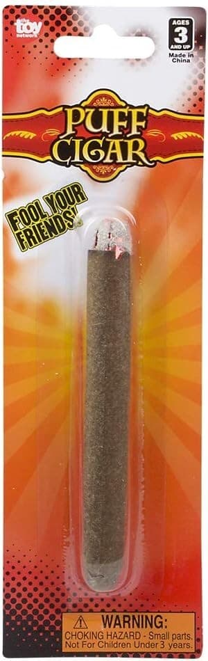FAKE PUFF CIGAR - Magic Trick Jokes Realistic Smoke Gag Joke Party Favor Prop 2
