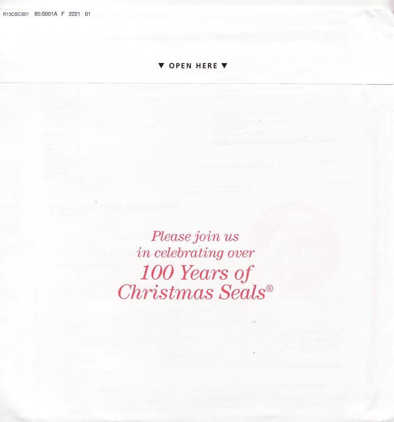 112-1.1pac, 2012 ALA National Design U.S. Christmas Seal Packet 2