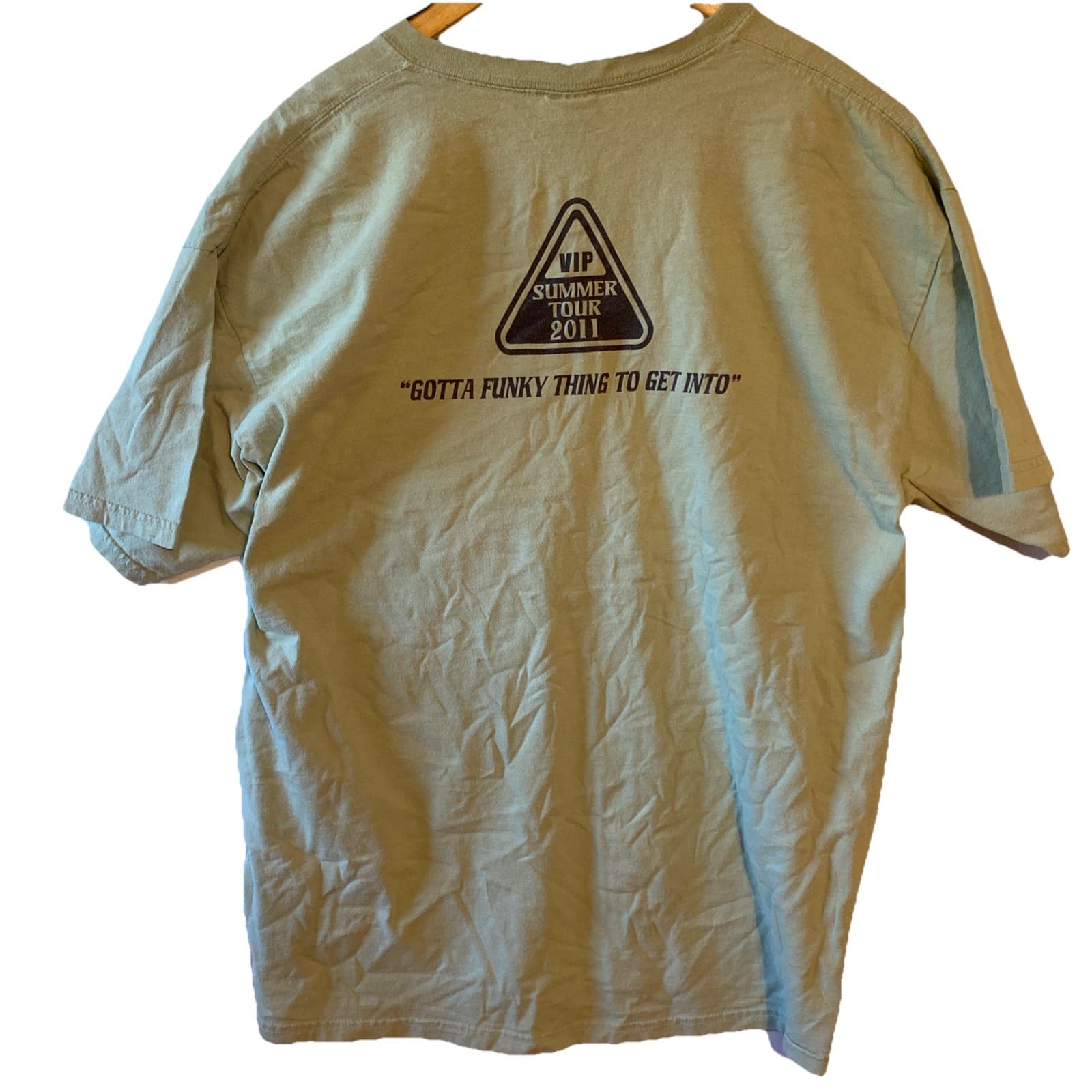 Phish Summer Tour 2011 Green T-shirt Size XL 4