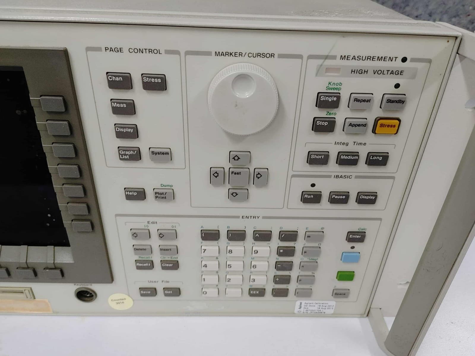 HP Hewlett-Packard 4155A Precision Semiconductor Parameter Analyzer As-Is 4