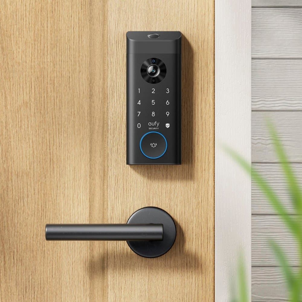eufy E330 Smart Lock+ Chime Touch &Wi-Fi Fingerprint Keyless Door Lock Deadbolt 2