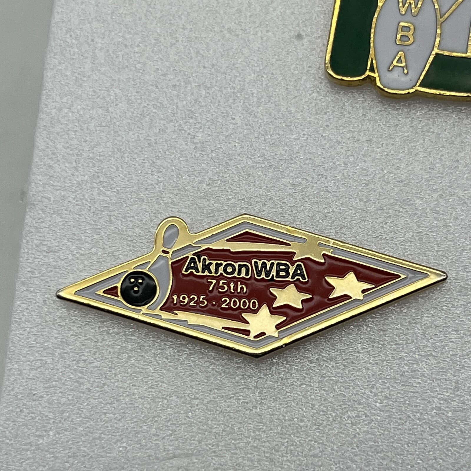 OHIO WBA Bowling Pin Lot Of 5 Vintage Women's Bowling Association 5