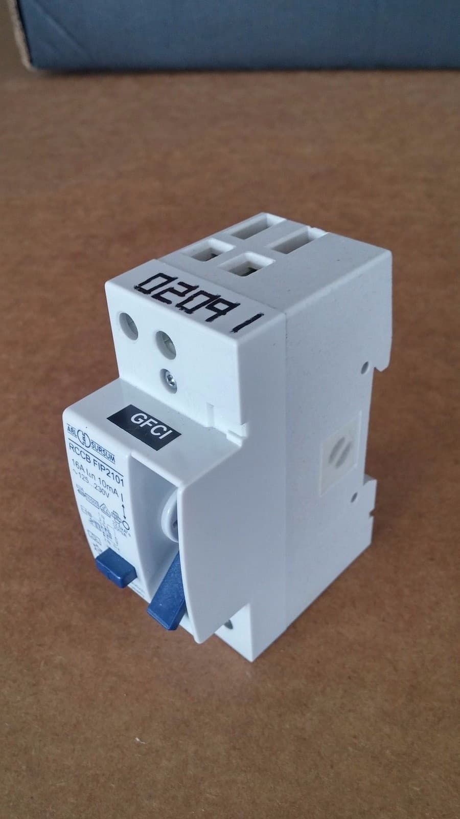 ABL SURSUM RCCB FIP2303 Residual Current Circuit Breaker 2 Pole 16 Amp