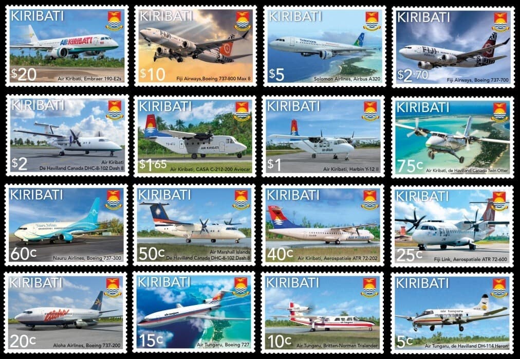 KIRIBATI 2023 AIRCRAFTS AIRPORT AVIONS