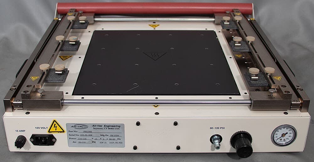 Air-Vac PHS1500/PHS-1500 PCB Printed Circuit Board IR Preheater w/Air Knife Cool 2