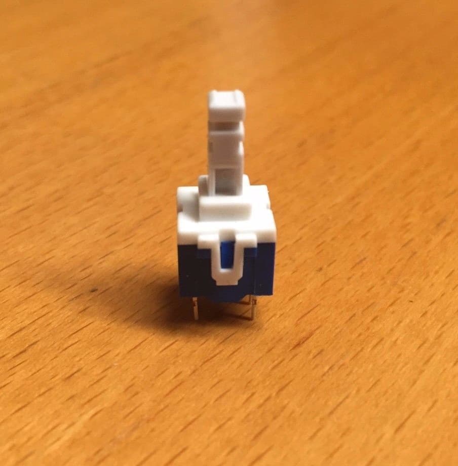 C&K/ ITT Cannon PVA2EEH3 1.7N Pushbutton Switches Key Switch DPDT 0.1A (4pcs)