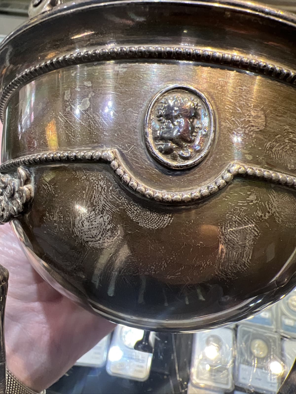 Tiffany & Company Sterling Silver Footed Bowl 9932 With Handle 4