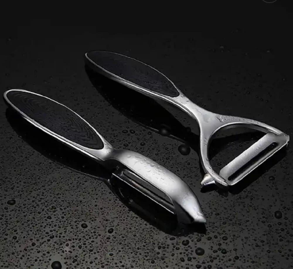 2-Pack Stainless Steel Vegetable & Fruit Peeler – Non-Slip Handle Potato Peeler 6