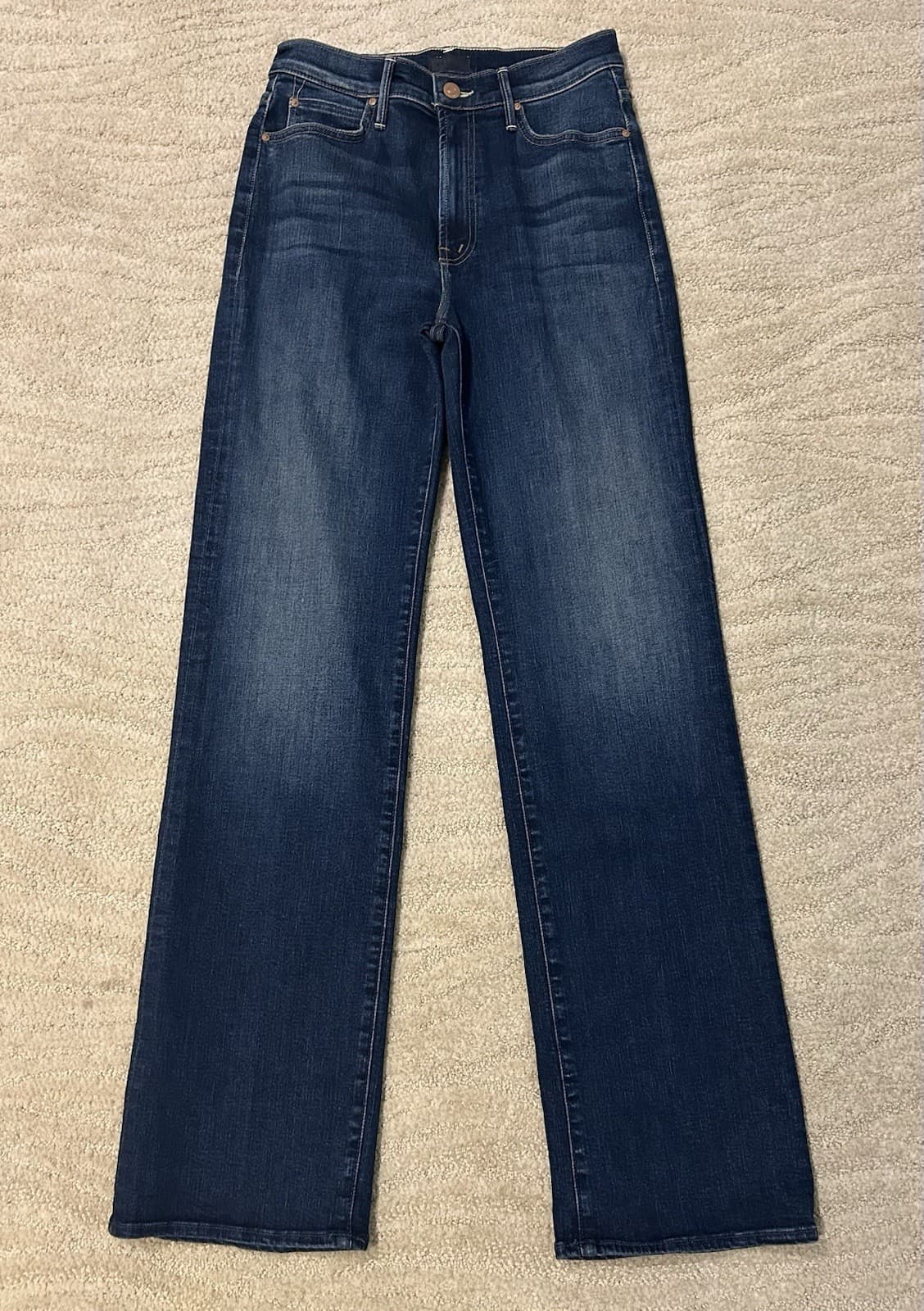 MOTHER woman's dark wash trouble maker The kick it denim jeans, SZ 26, BNWT*