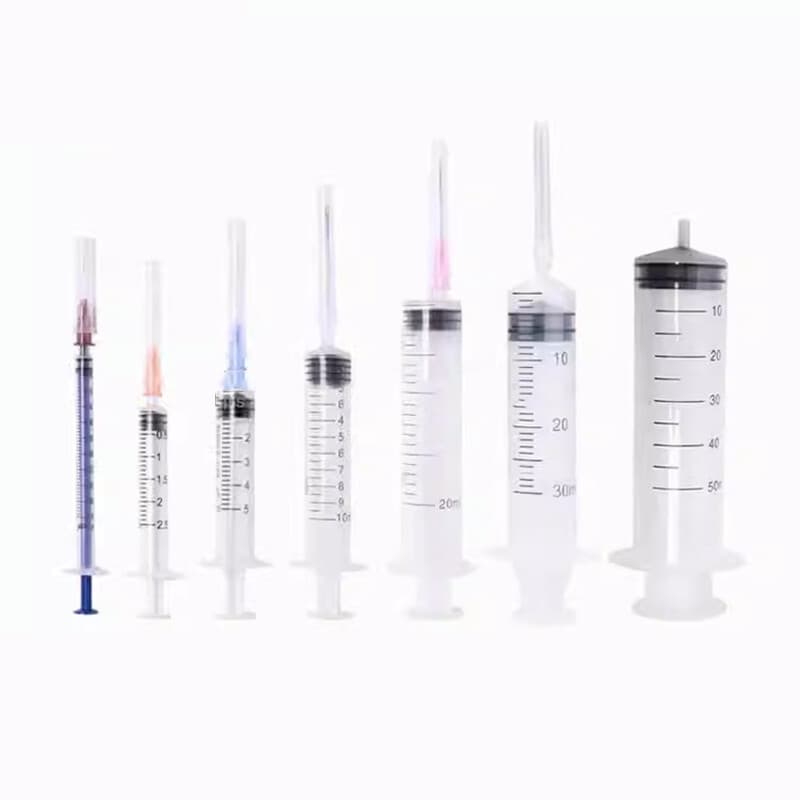 1ml - 50ml Plastic Disposable Injection Syringe Household DIY Liquid Dispensers 2