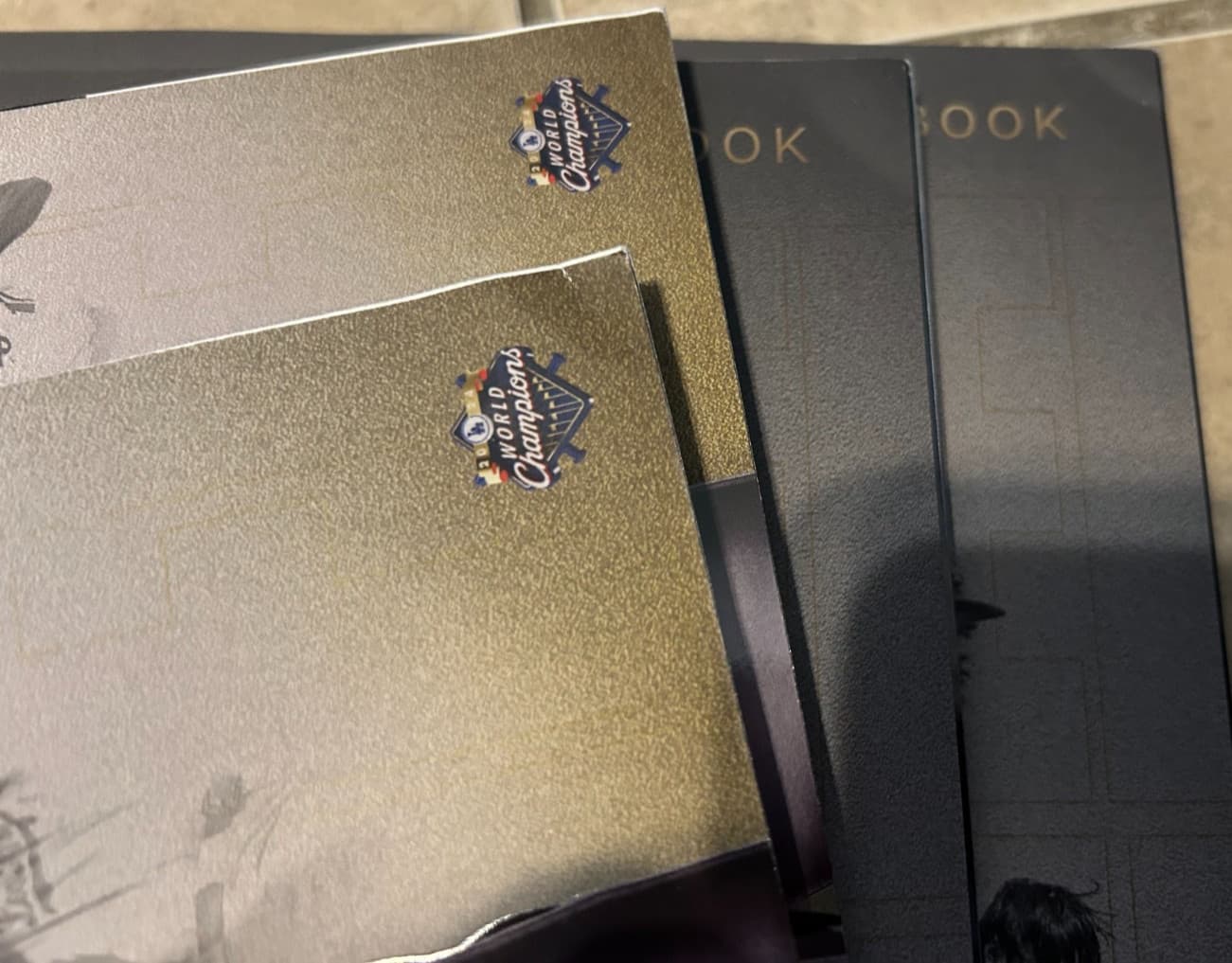 2025 Los Angeles Dodgers Yearbook Ohtani World Champions NEW DENTED CORNER 2