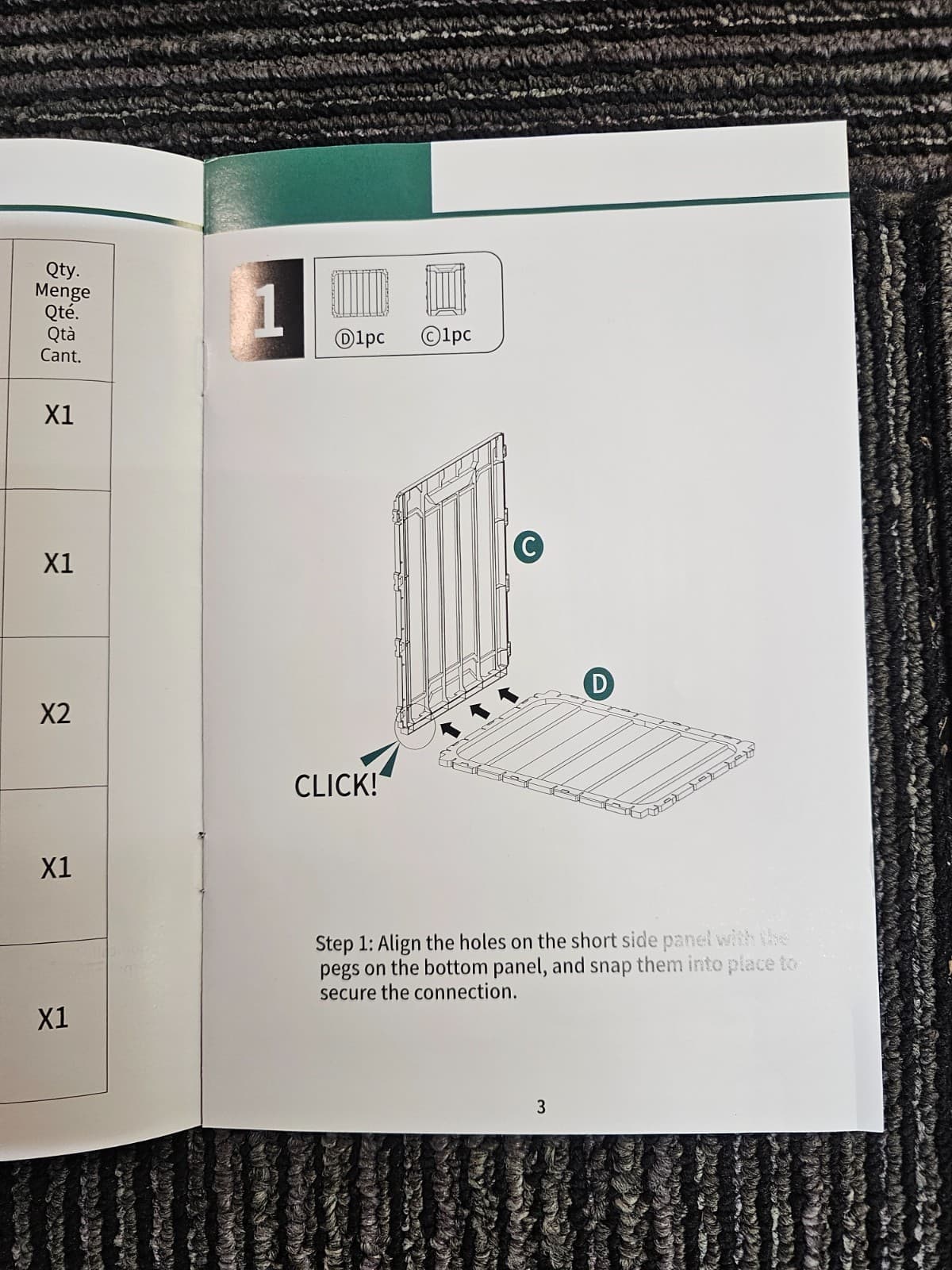 120 Gallon Outdoor Storage Deck Box Large Resin Patio Storage FTPLDB-0175 5
