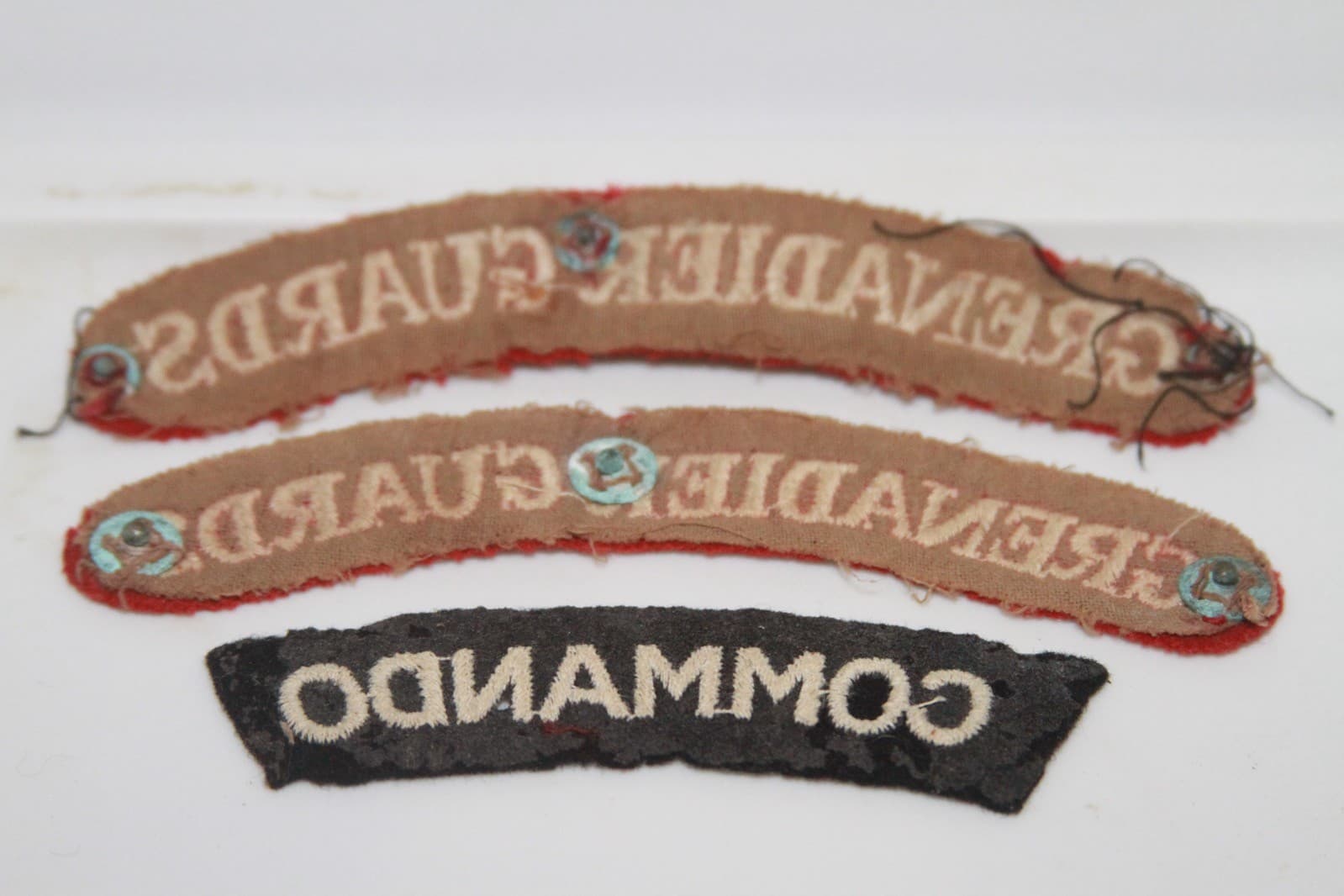  WW2 British Army Grenadier Guards and Commando Uniform Patches 2