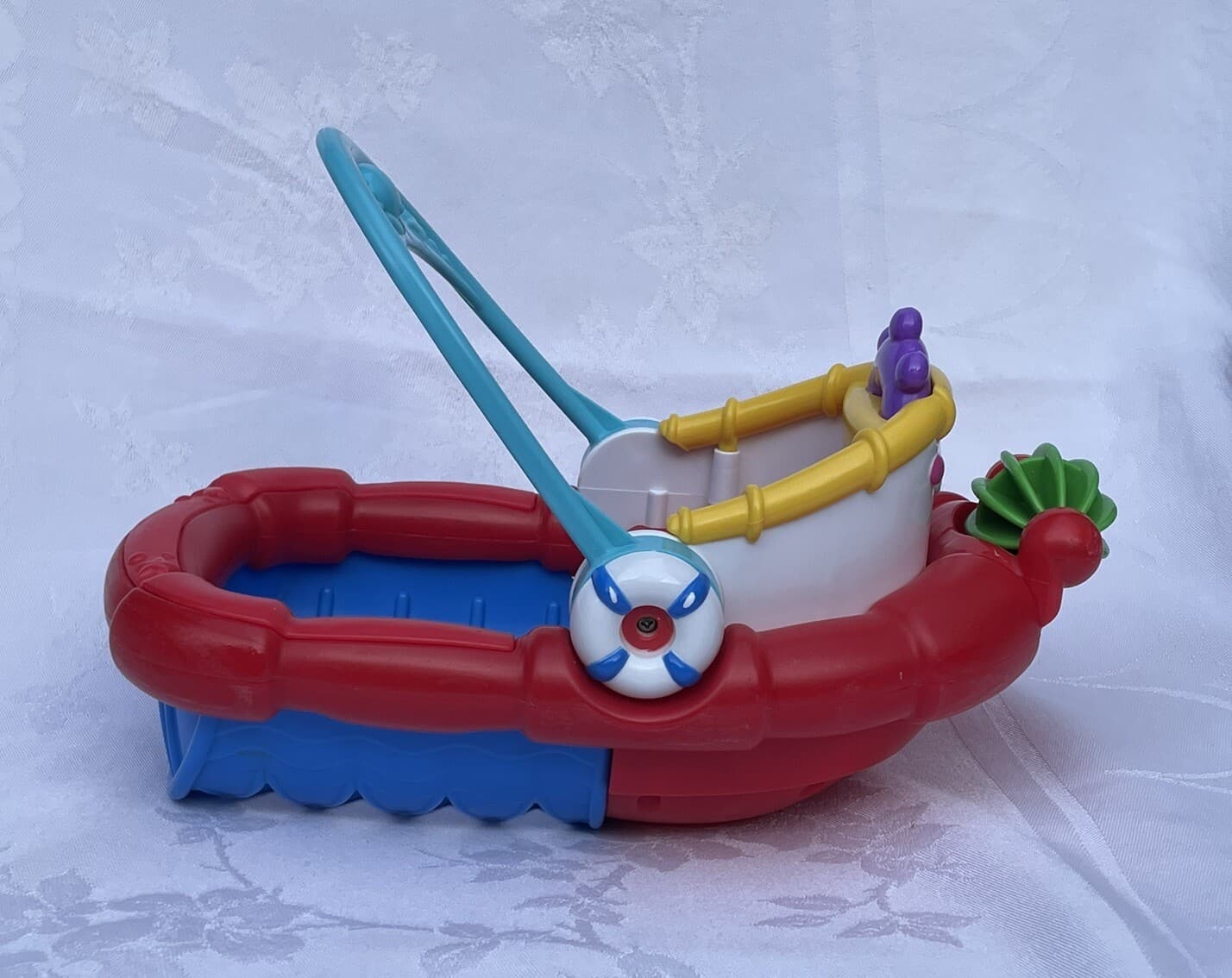 Fisher Price Tubtime Tug Boat 4 Amazing Animals Walrus Lobster Octopus Seahorse 5