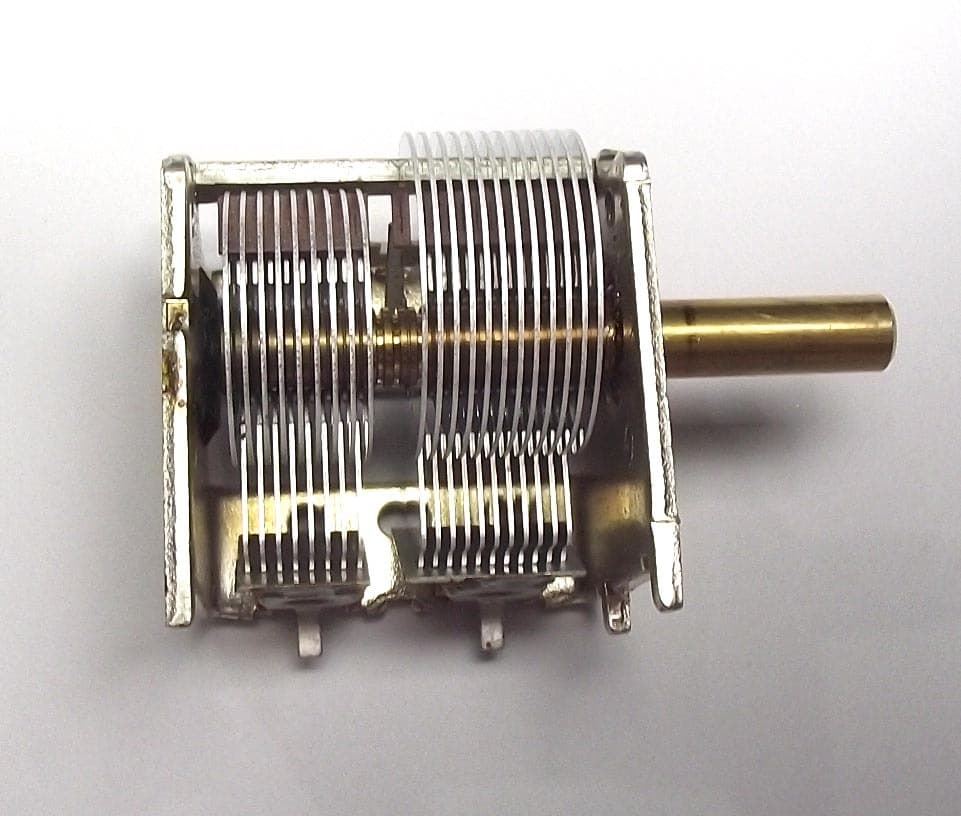 ALPS Air Variable Capacitor 25 - 450pf for Crystal Radio Antenna Tuner Ham Radio 5
