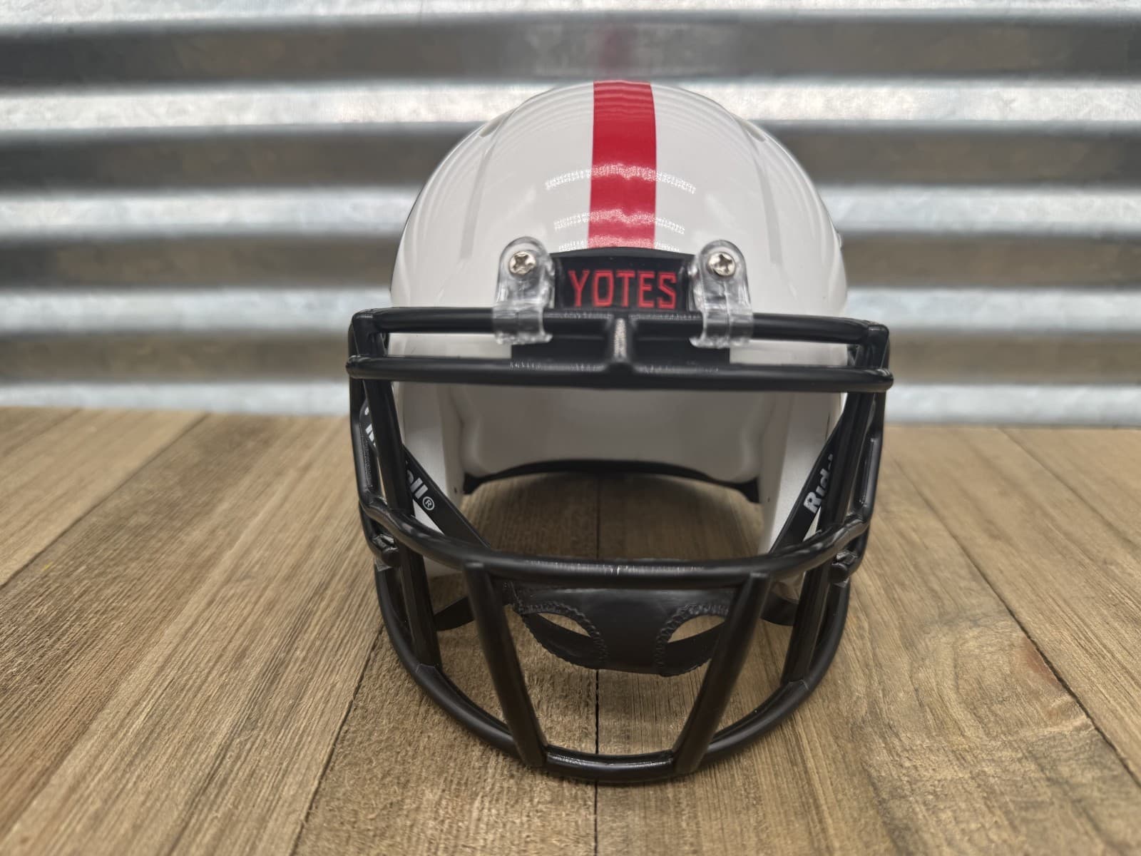 2024 South Dakota Coyotes Speed Mini Helmet 2
