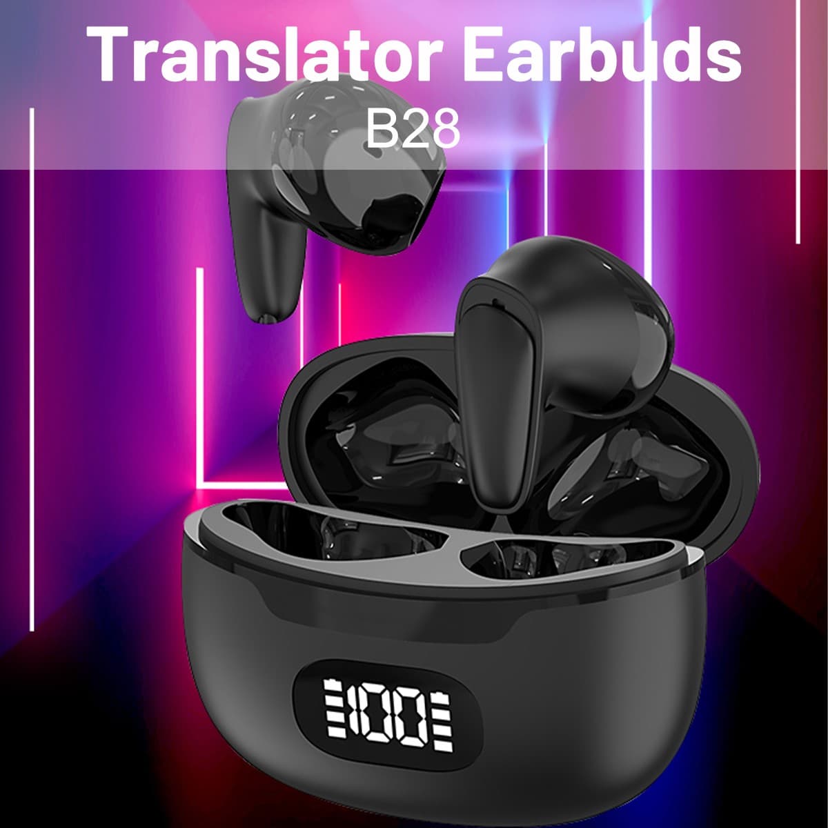 144+ Languages Bluetooth Translator Earbuds Real Time Online/Offline Translation 3