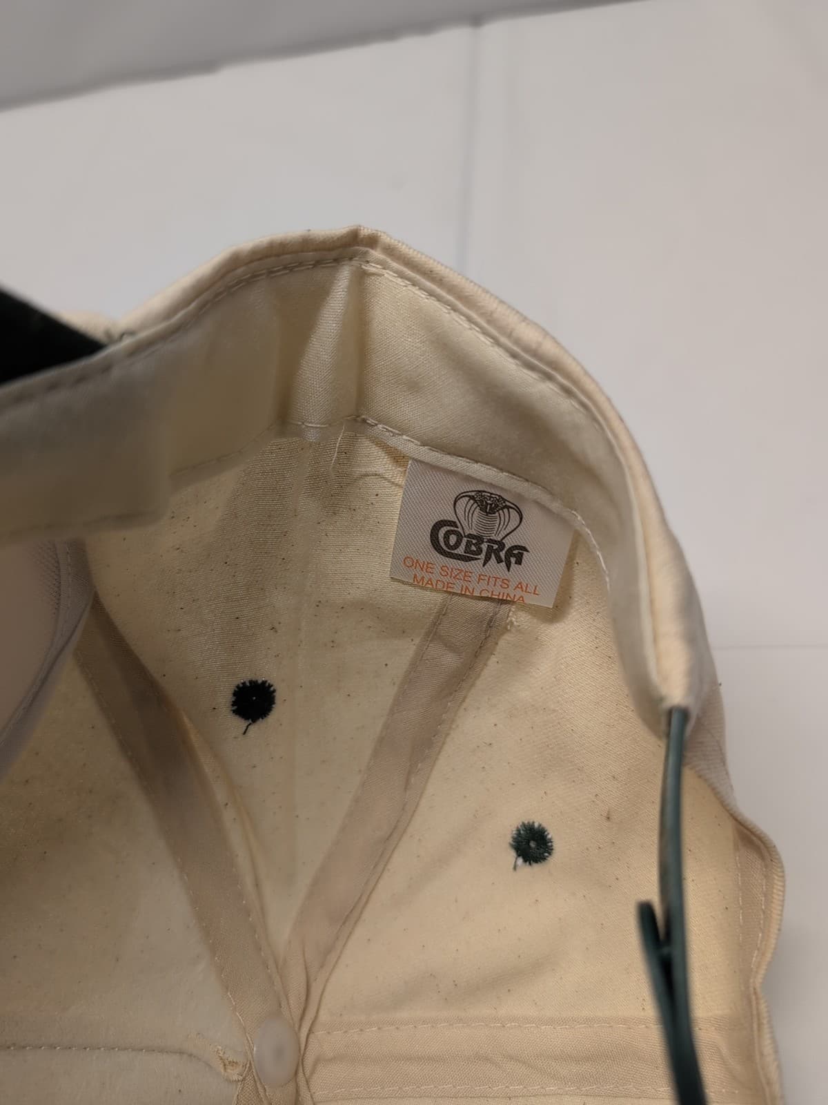 OLIVER TRACTOR Hat Cap Finest In Machinery Canvas & Green Excellent Condition  5