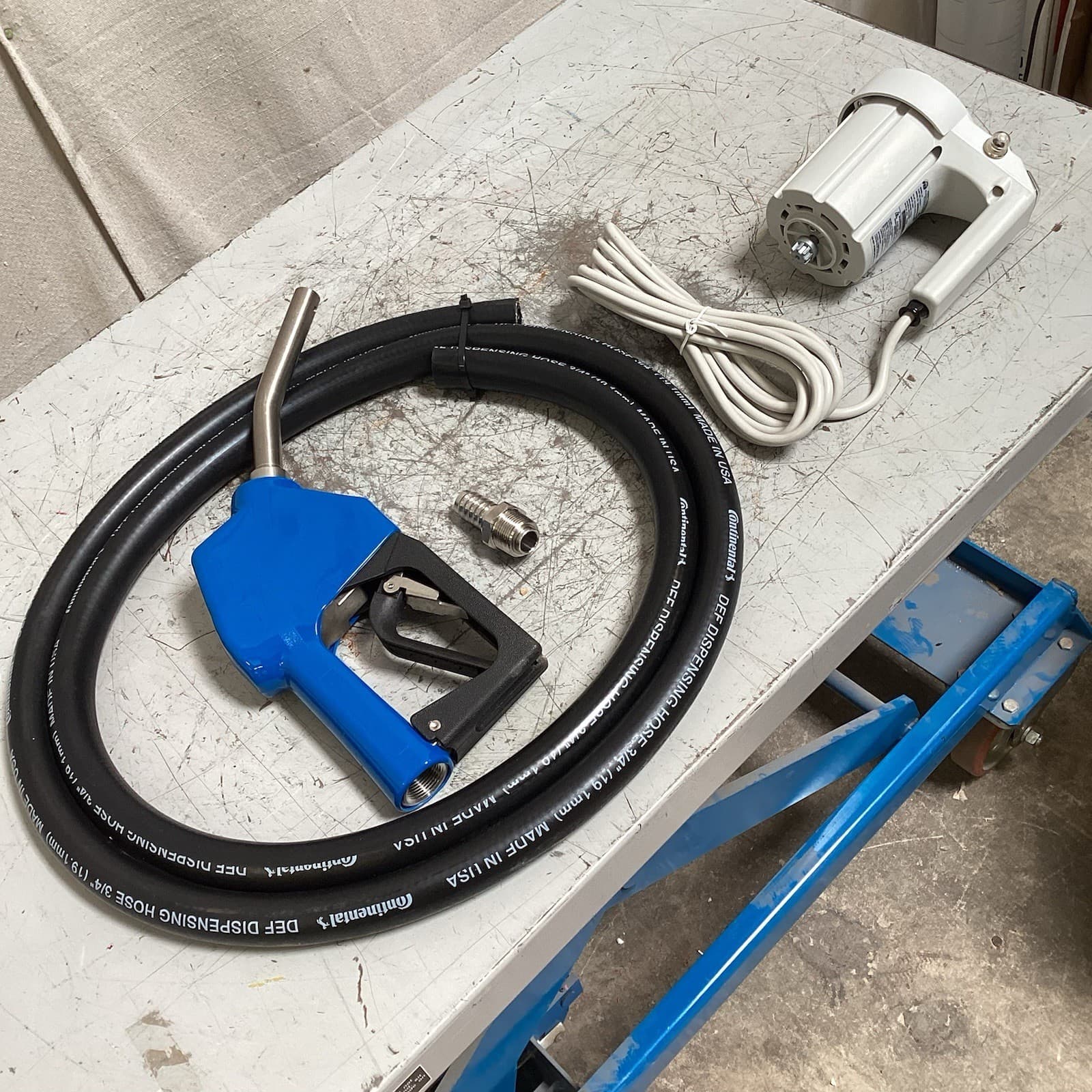 FINISH THOMPSON EFP-40 & S1 DEF Kit Electric Operated Drum Pump INCOMPLETE 3