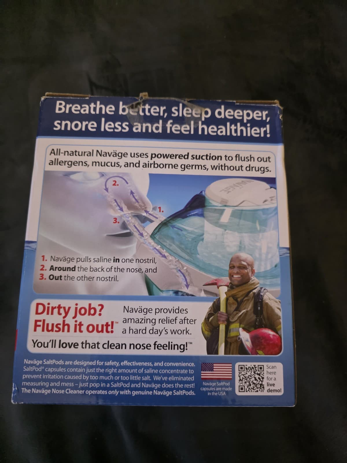 Navage RSI23 Nasal Irrigator Kit - Blue/White 2