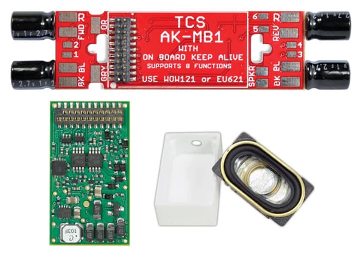 TCS ~ WDK-ATL-2 WOWKit ~ WOWSound Decoder ~ Atlas Kato Stewart Life-Like ~ 1774