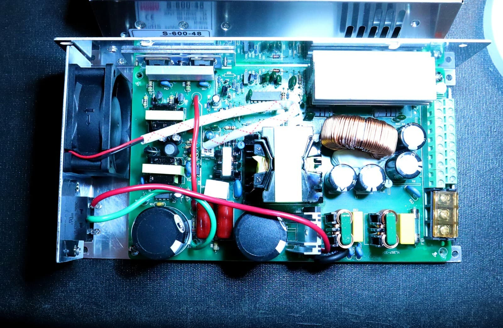 CNC Power Supply 48v 12.5a (600w) (Stepper Motor, Servo Motor, Gecko, Leadshine) 4