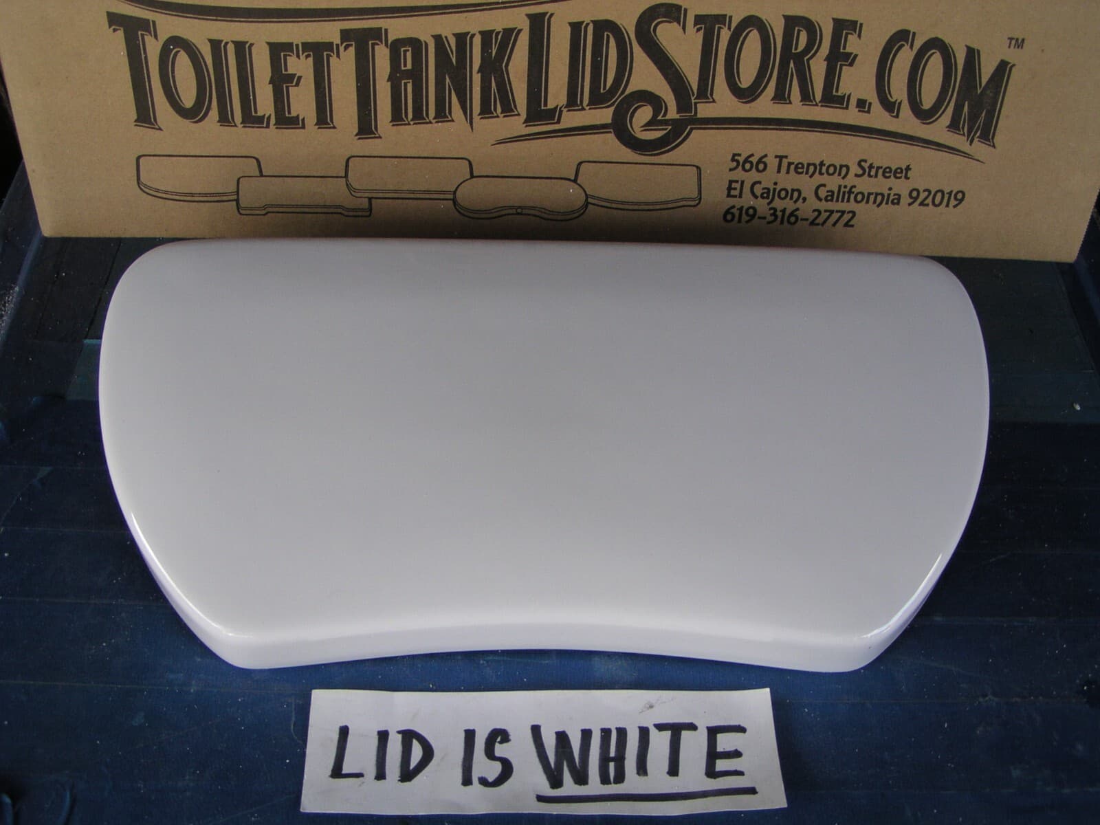 Glacier Bay N2428TL Toilet Tank Lid N2428  fits 340-995 tank WHITE  NEW  18D